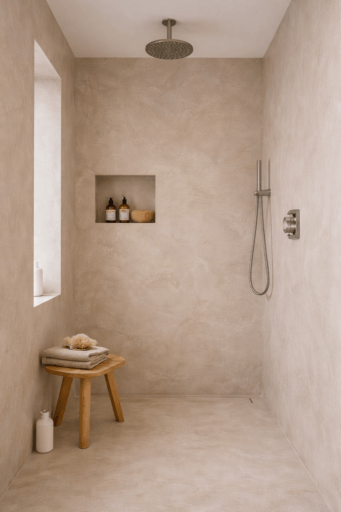 mikrocement kúpeľňa